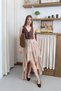 Women's Muslin Fabric Asymmetrical Skirt Nbnp011