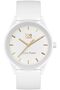 ICE-WATCH - Ice Solar Power White Gold - White Women's Wristwatch with Silicone Strap