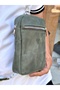 Genuine Leather - with Strap - Zippered - Crossbody Crossbody Bag 1008 - 5