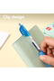 Deli EG08-BL 0.5mm Gel Pen Blue Ink 12pcs – ideal for office, school & everyday writing - 4