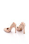 5611 Women's Pointed Toe Heeled Shoes with Accessories - 3