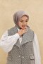 وشاح مسطح لامع 75006-08