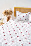 Lovely Double Micro Sleep Set 3 Pieces Heart Bedspread Set - 4