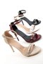 Beige Patent Leather Women's Classic Heeled Shoes 20731 - 6
