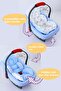 4 Pieces - Stroller Cover, Stroller Cushion with Lumbar Support, Stroller Cushion, Stroller Sheet - Poncho - 3