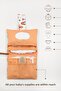 Orange Baby Diaper Care Bag Organizer - 2