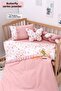 Baby Bedding Set, Knitted Protector, Bed Sheet - 100% Cotton