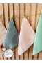 Set of 6 Baby Muslin Fabric Baby Mouth Wipes & Sweat Cloth - 2