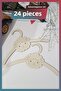 Wooden Sheep Patterned Baby Clothes Hanger - Set of 24 - 2