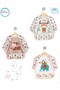 Bebechi 3-Piece Combination Long Sleeve Wearable Liquid-Proof Activity and Baby Bib for 0-3 Years