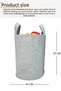 Unisex Baby Kids Room Organizer Storage Box Toy Dirty Basket 50X40 cm - 3