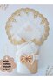 S.Kahve Baby Girl and Boy Blanket Special Design Lace Mevlütlük Gift Swaddle Hospital Release - 9