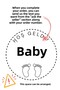 Baby Memory Card Set - Specially Designed for Monthly Photo Shoots - 2