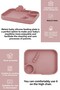 18-Piece Mega Baby Feeding and Teether Set, Baby Feeding Accessories, Food Set, Vacuum Plate Set - 3