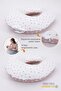Pink Star Patterned Double Sided Baby Nursing Pillow 100% Cotton Maternity Cushion - 2