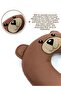Morbear Series - Double Sided Cotton Fabric Breastfeeding Pillow, Baby and Pregnant Support - 4