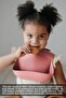 3-Piece Silicone Baby Bib Set - Double Lock Adjustable Silicone Bib - Beige-Green-Pink - 4