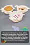 Silicone Baby Feeding Bowl with Dinosaur Figure - Shaped Baby Feeding Bowl Beige - 3