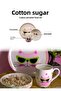 Cotton Candy 3 Piece Porcelain Food Set - 4