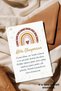 You Are Becoming a Big Sister Good News Card Pregnancy Souvenir Memory Card Baby Gift Newborn Photo Shoot Card - 3