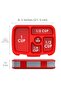 5-Purpose Children's Printed Lunchbox Trucks - 2