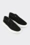 Black Leather Men's Casual Shoes - 2