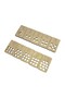 Wooden Counting Plates, Counting Learning, Montessori Mathematics Learning, 1 to 10 - 4