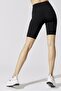 Extra High Waist Recovery Black Biker Leggings - 4