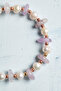 Certified Natural Pearl & Amethyst Slice Natural Stone Bracelet – Romantic & Elegant Combination - 5