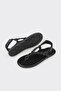 Schwarze Damensandalen - 3