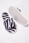 Printed Slippers Towel Bathroom Home Hotel Slippers Non-Slip Thin Open Toe - 2