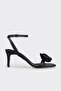 Black Women's Heeled Sandals