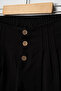Girl's Pleated Pat Buttoned Gabardine Pants - 3