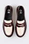 Claret Red Leather Women's Loafer - 4