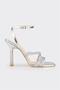 Lame Women's Heeled Sandals
