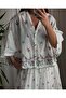 Embroidered Shirt Skirt Set - 5