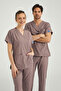 Dusty Rose Positive Lycra Surgical Suit - Scrubs Jersey (Bottom) - 5