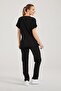 Black Lycra Nurse Jersey Bottom Top Surgical Team Scrubs Uniform Surgical Jersey - 4
