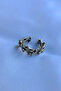 Gothic Skeleton Bone Motif Special Design Masculine Adjustable Men's Ring - 4