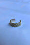 Vintage Knitted Special Design Masculine Adjustable Men's Ring - 5