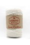 Fine Cotton Macrame Bag Hat 90 Ecru Cotton Macrame Yarn for Making Summer Clothes 250Gr 300m - 6