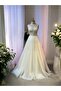 Off-White A-Line Helen Straps Wedding Dress - 2