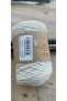 Fine Cotton Macrame Bag Hat 90 Ecru Cotton Macrame Yarn for Making Summer Clothes 250Gr 300m - 7