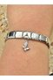 Zircon Stone Butterfly Steel Charm and Italian Steel Bracelet Italian Bracelet Steel Charmcustom Boxed - 2