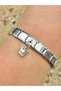 Zircon Stone Batman Steel Charm and Italian Steel Bracelet Italian Bracelet Steel Charmspecial Boxed - 6