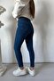 Blue High Waist Pants Skinny Jeans - 2