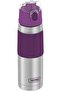 Stainless Steel Hydration Bottle, 18 Ounce, Deep Purple - 2