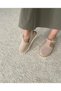 Ofi Women's Sandals with Anatomic Sole and Buckle, Daily Soft Genuine Leather Suede P326-Beige - 5