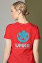 Red Umke Crew Neck T-Shirt Unisex - 3
