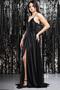 Glitter Tulle Evening Dress Black Tbs366 - 3